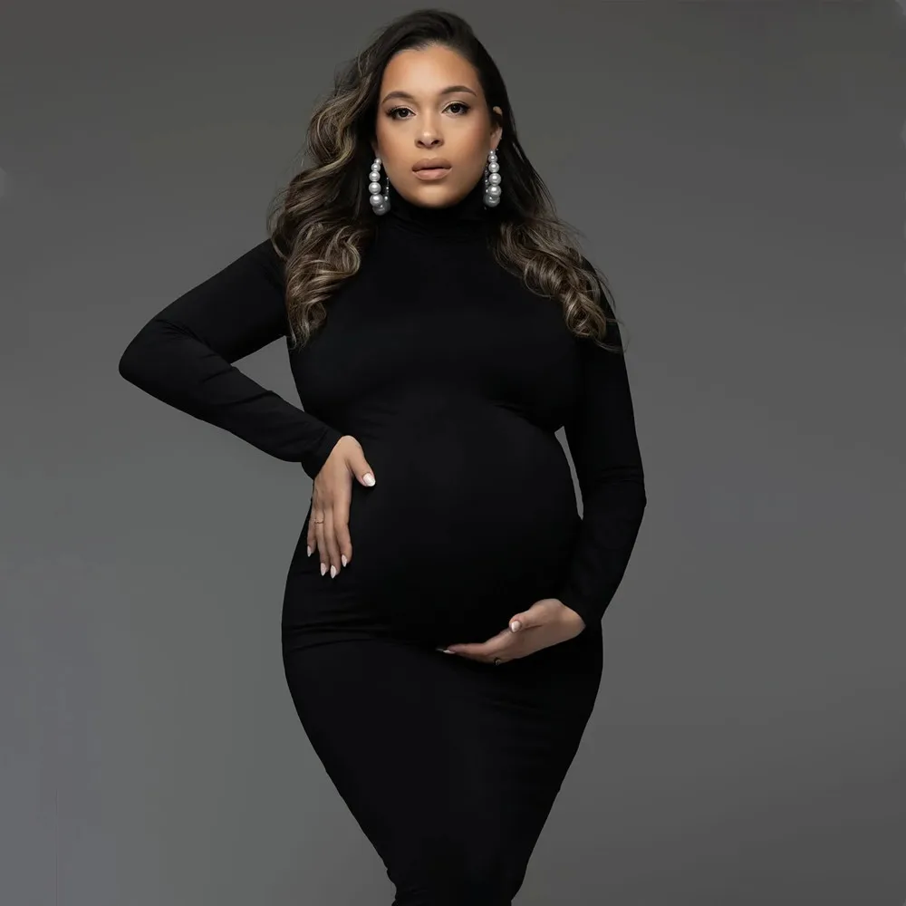 Black Skinny Dress Maternity P - Maternity Wear 评论和价格