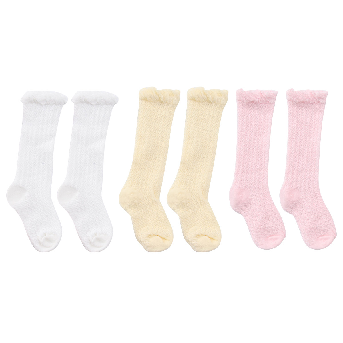 3Pairs Summer Anti-Mosquito Ba - Unisex Baby Socks Non Slip 评论和价格