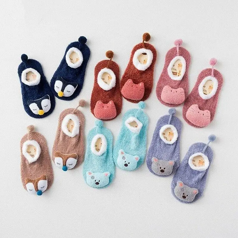 Baby Socks Winter Thick Warm N - Unisex Baby Socks Non Slip 评论和价格