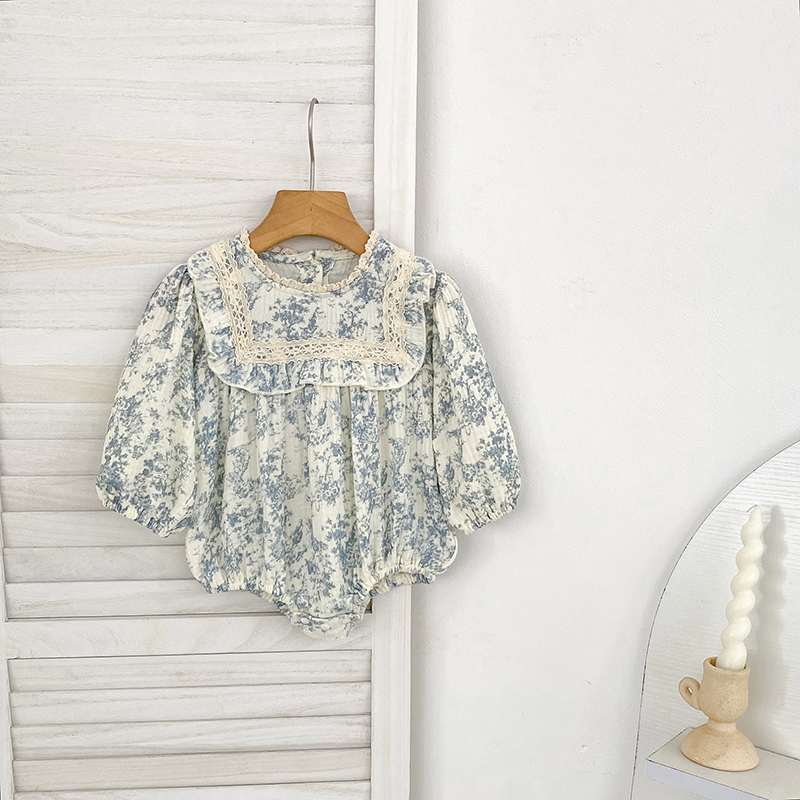 Baby Girl Floral Romper Long P - Newborn Baby Girl Romper Floral 评论和价格