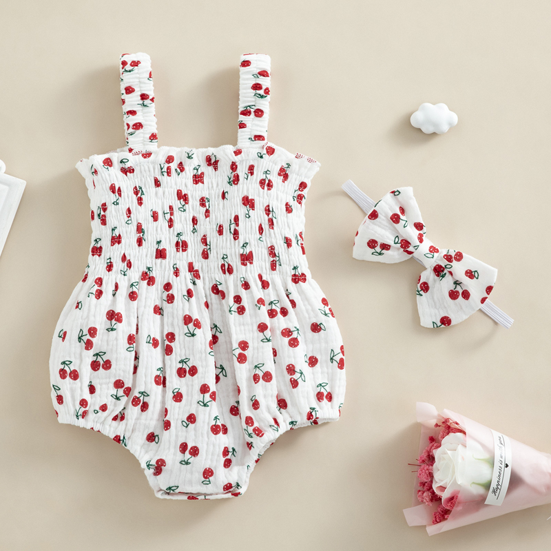 Tregren Baby Girls Rompers Sum - Baby Summer Linen Sleeveless Jumpsuit 评论和价格
