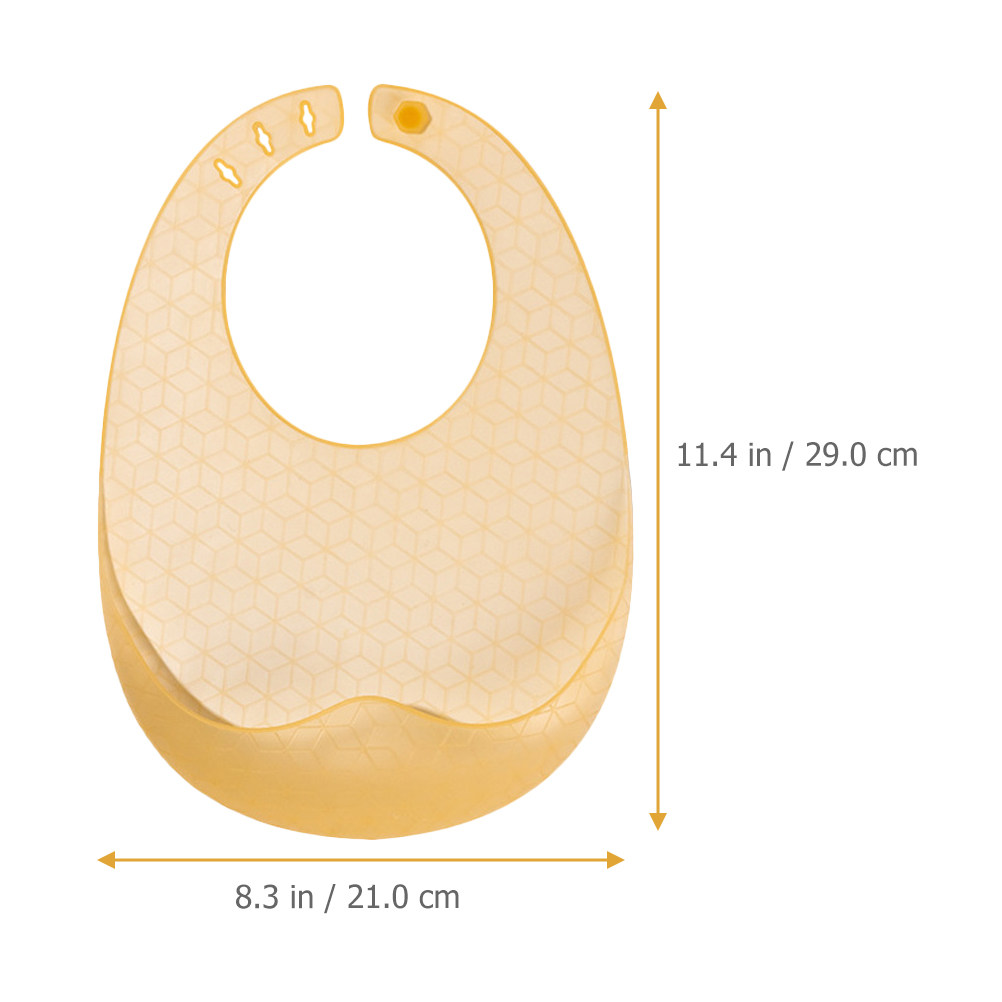 3pcs Silicone Baby Bibs – Soft - Waterproof Baby Bibs Silicone 评论和价格